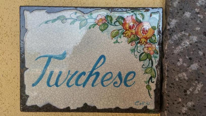 Insegna Camera Turchese B&B a Santa Venerina