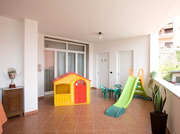 Albergo tre stelle con divertimento per bambini