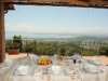 Terrazza panoramica in villa 10 posti letto