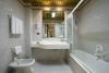 Bagno con vasca interno hotel viterbo