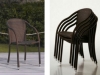 Sedie in rattan ecologico da esterno