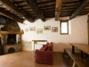 camere con travi originali in legno 