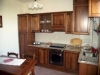 cucina appartamento vacanza blu