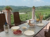 La terrazza dell'appartamento 