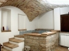 Bagno con volte a pietra in agriturismo