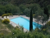 Aerial view of the swimming pool