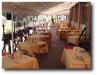 tavoli del ristorante all'aperto, agriturismo lazio