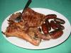 Degustazione salsicce e braciole Agriturismo umbro