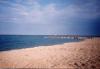 Spiaggia lungissima e acqua limpida a Porto Recanati