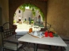 Equipped patio
