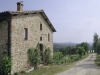 Rural home with cured garden