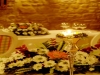 sala ristorante, tavoli romantici con fiori