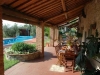 Equipped portico outside
