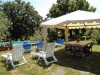 Gazebo in giardino
