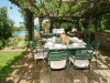 Equipped garden and swimming pool