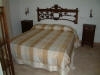 Detail of a double bedroom