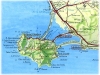 Mappa del territorio, hotel e B&B per dormire