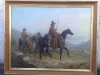 Art 43) William Barraud (1810-1850) olio su tela 