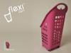 FlexiCart cesti spesa trolley basket  rosa