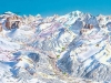 Mappe piste da sci Val di Fassa
