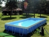 piscina in giardino