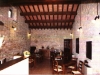 Reception, travi a vista