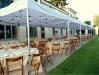 Gazebo professionale grandi dimensioni per catering