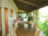 Equipped patio