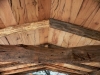 Soffitto pergola in tavole rovere 