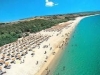 costa ionica di Sibari, spiaggia di sabbia
