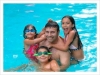 Piscina esterna in oasi nel verde