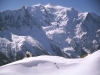 Sciare a Chamonix, monte bianco