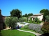 Giardino con lavanda 