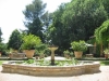 Panoramic view of the garden