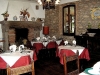 Sala ristorante con camino, cene romantiche