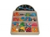 Espositori giochi bambini in legno