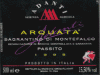 ARQUATA MONTEFALCO SAGRANTINO PASSITO Docg