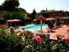 giardino esterno e piscina
