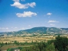 Panoramic view from the country house