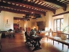Restaurant in tha Castello Romantico