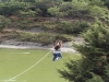 Crossing the river with a rope