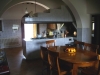 Cucina con camino in Toscana