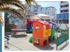 Area giochi in spiaggia