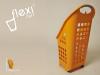 FlexiCart cesti spesa trolley basket  giallo