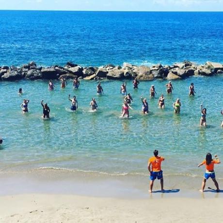 Acqua Gym sul Mare di Palinuro