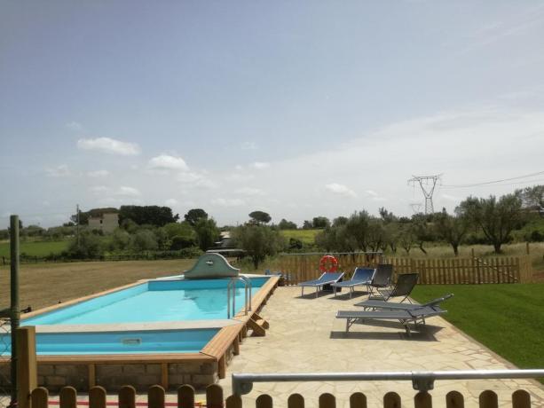 Agriturismo nel Lazio con piscina e jacuzi