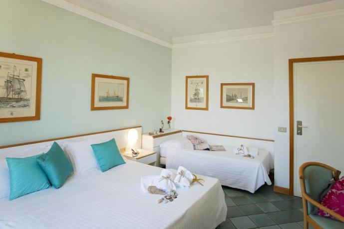 Camera per famiglie hotel4stelle vicino al mare Grosseto