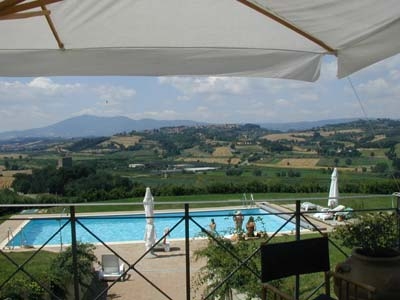 Piscina con vista panoramica
