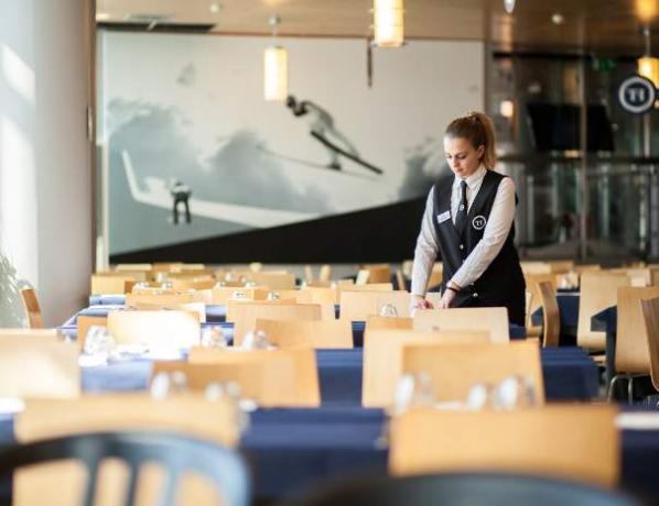 Ottimo ristorante interno hotel Sestriere