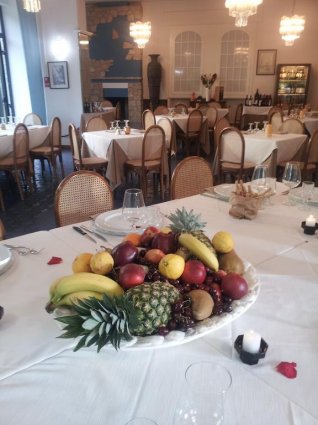 Ampia sala pranzo cena banchetti a Pennabilli